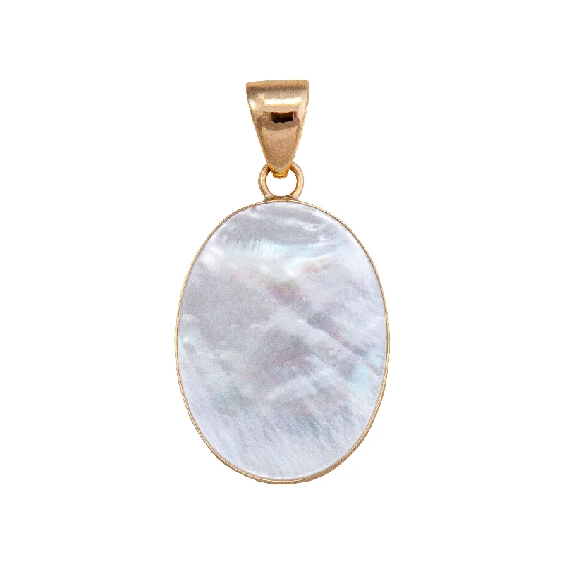 Alchemia Mother of Pearl Oval Pendant