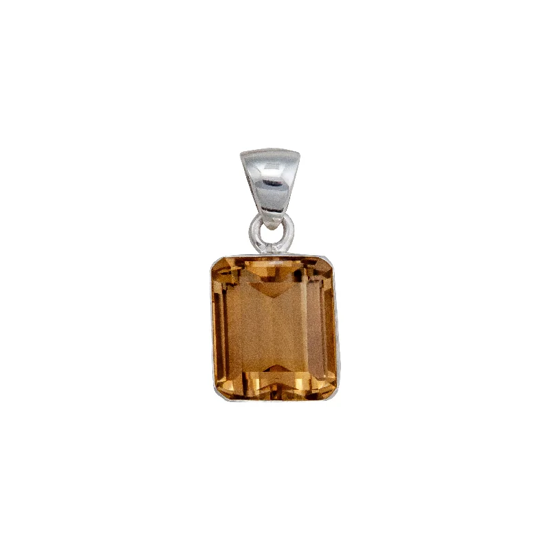 Sterling Silver Citrine Pendant