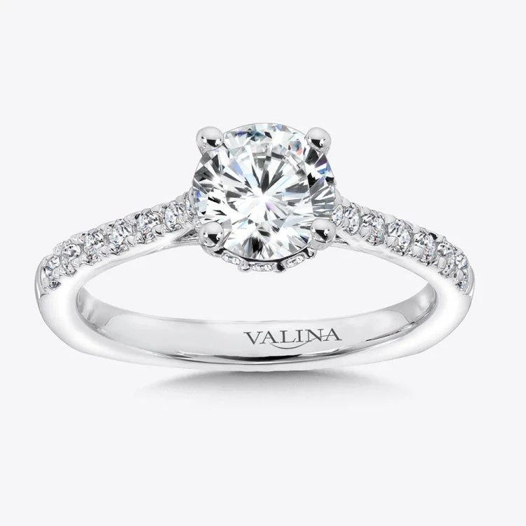 Engagement Ring With Side Stones