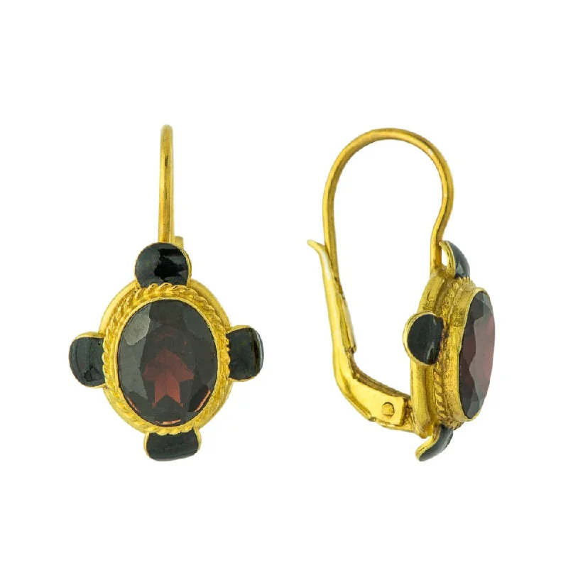 Veneto Garnet Earrings