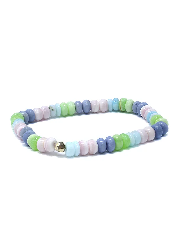 Bohème Pastel Opal Rondelle Bracelet