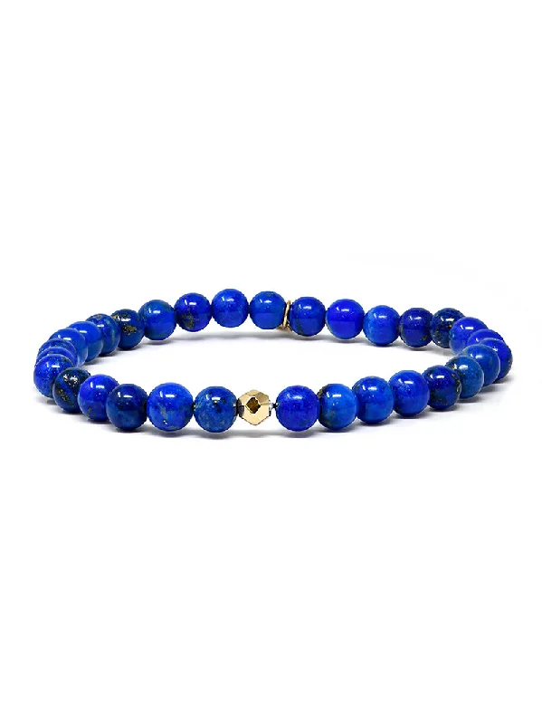 Bohème Smooth Lapis Bracelet