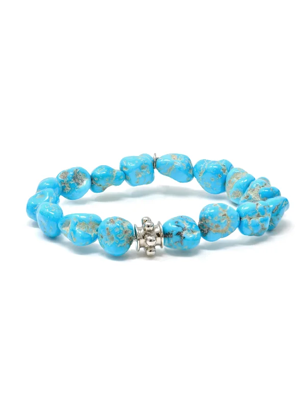 Bohème Turquoise Nugget Bracelet