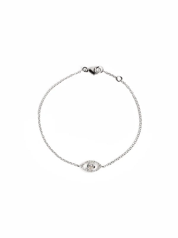 Classique Pavé Evil Eye Bracelet