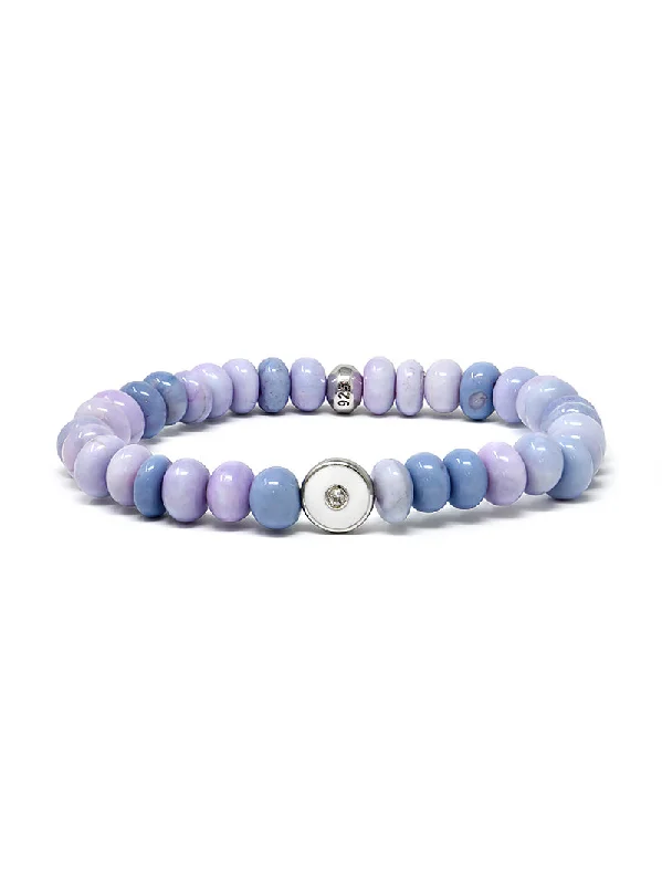 Jac+Jo Soul Lavender Opal Enamel Bracelet