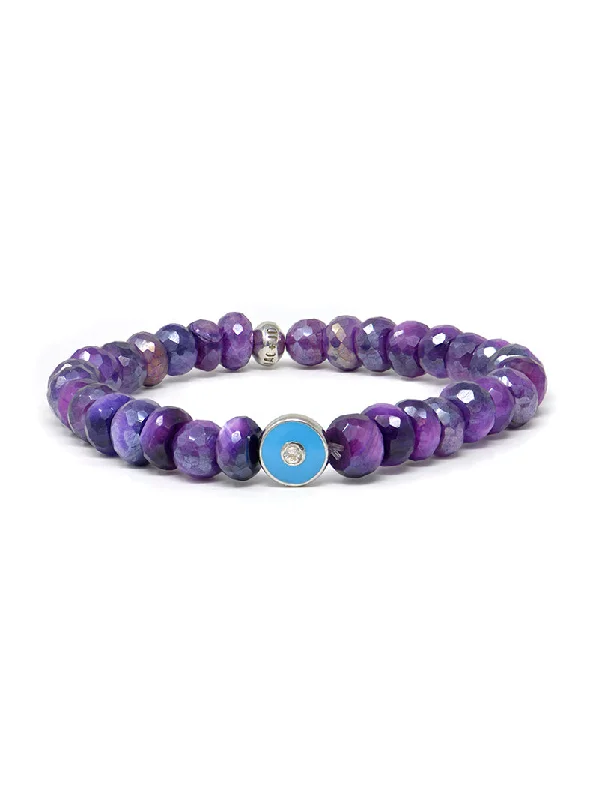 Jac + Jo Soul Mystic Moonstone Rondelle Bracelet