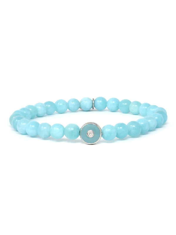 Jac+Jo Soul Amazonite Enamel Bracelet