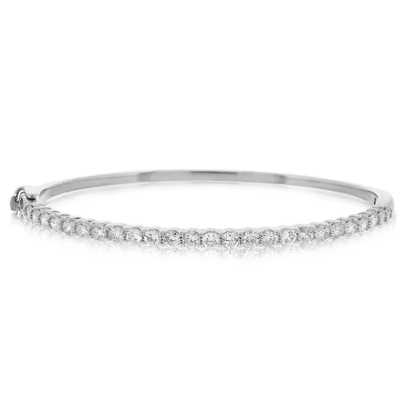 2 Carat Diamond Bangle Bracelet