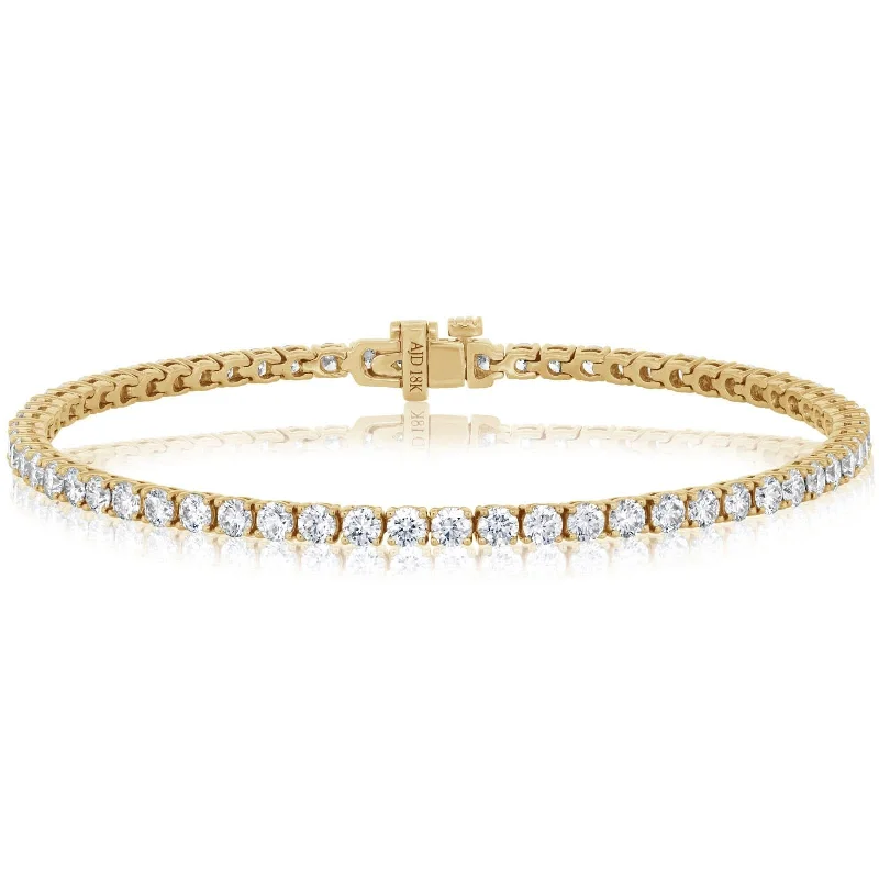 3.90 Carat Diamond Tennis Bracelet