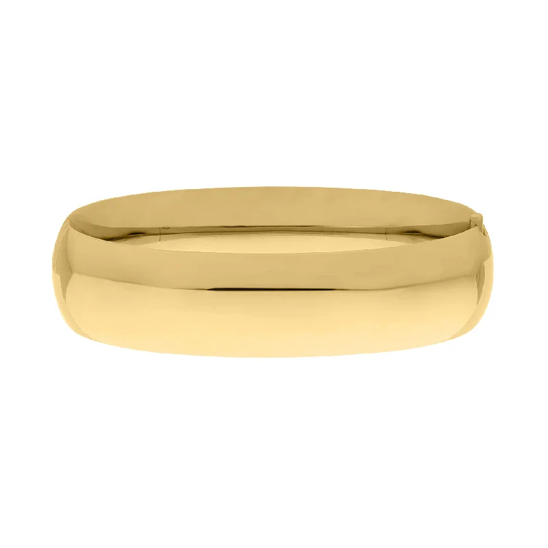 Adult 14K Gold Filled Plain 16mm Bangle