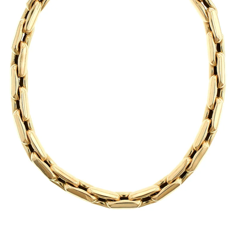 14K Yellow Gold 16" Medium Link Necklace