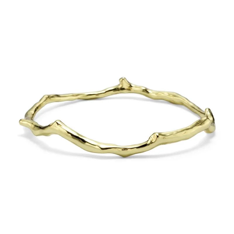 IPPOLITA Classico 18K Yellow Gold Branch Bangle