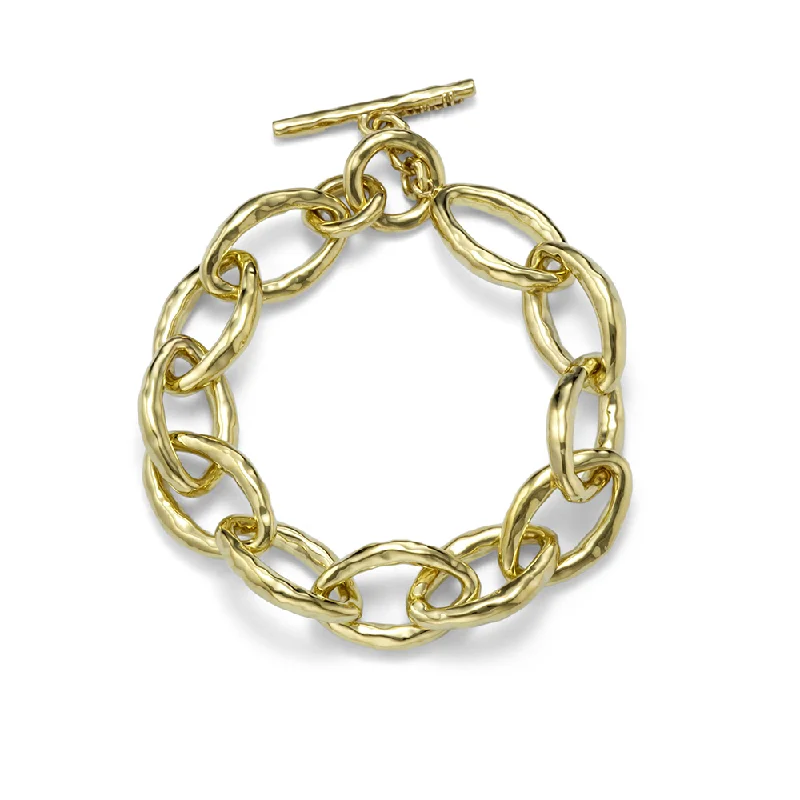 IPPOLITA Classico Yellow Gold Mini Bastille Link Bracelet