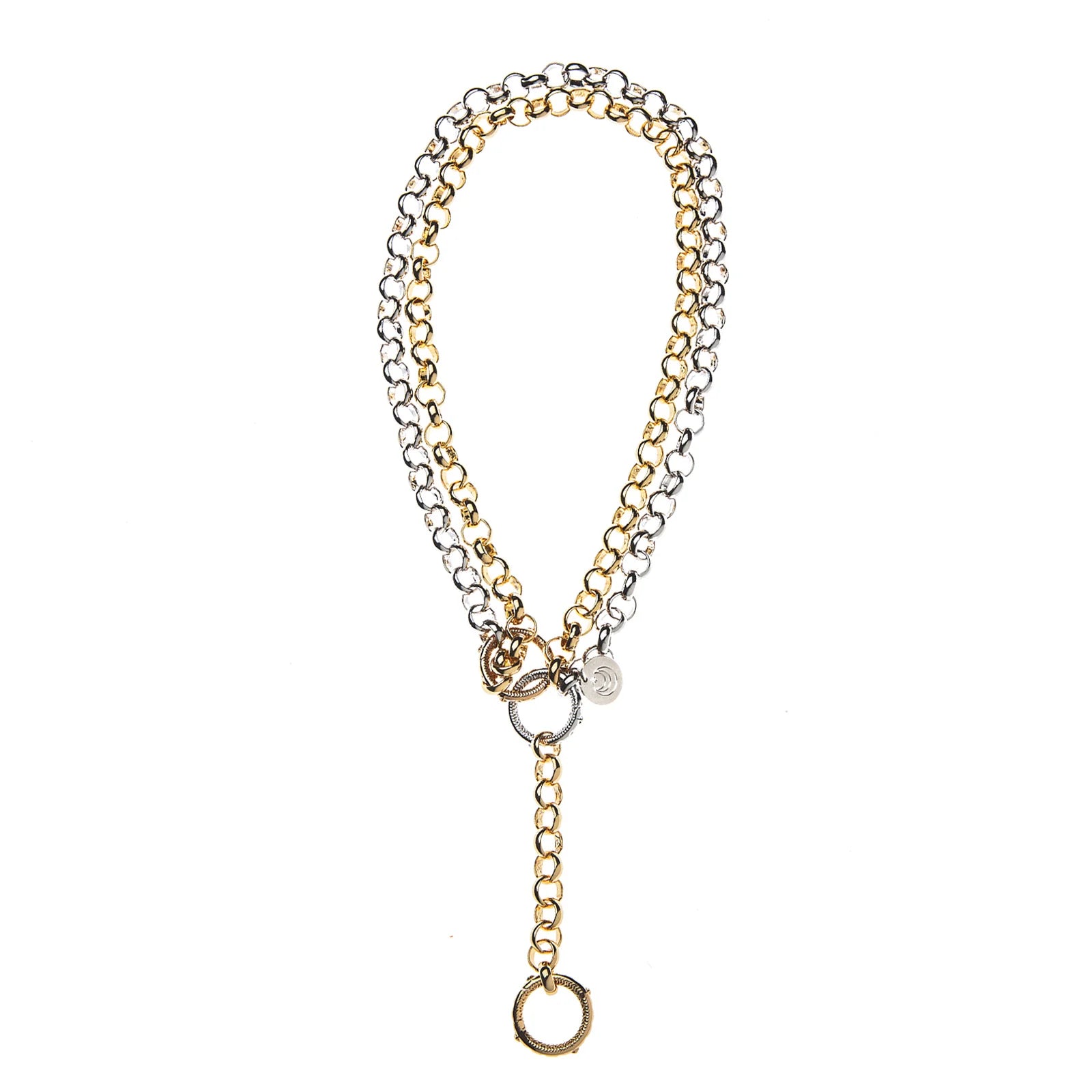 Jane Win Lariat Multi-Style Rolo Chain