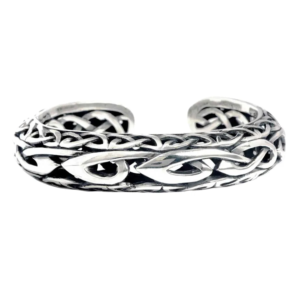 Keith Jack Sterling Silver Celtic Knot Bangle