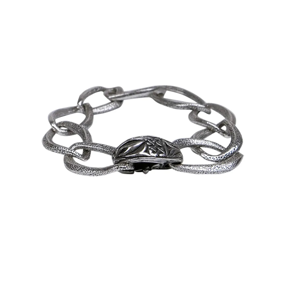 Keith Jack Sterling Silver Large Link Bracelet sizes