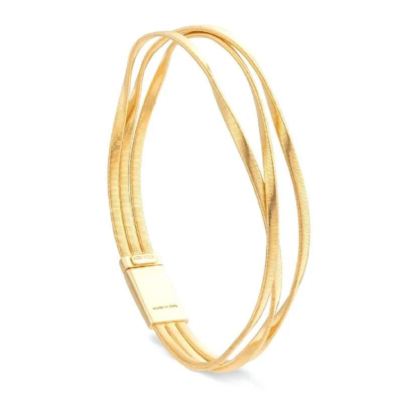 MARCO BICEGO Marrakech Three Strand Coil Bracelet