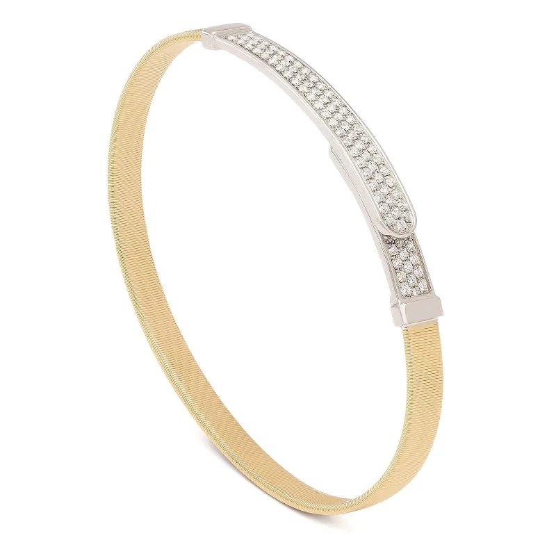 MARCO BICEGO Masai Pave Diamond Thin Bangle