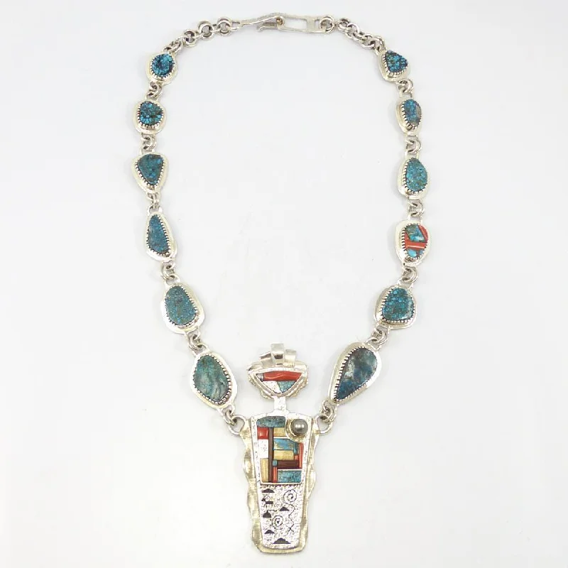 Red Mountain Turquoise Necklace