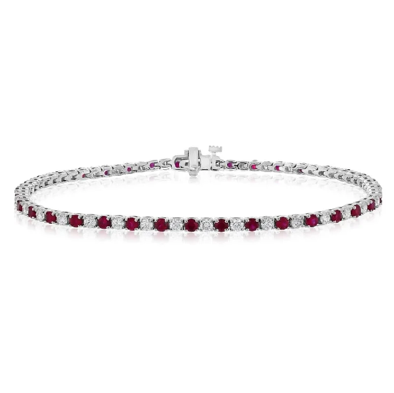 Ruby & Diamond Bracelet