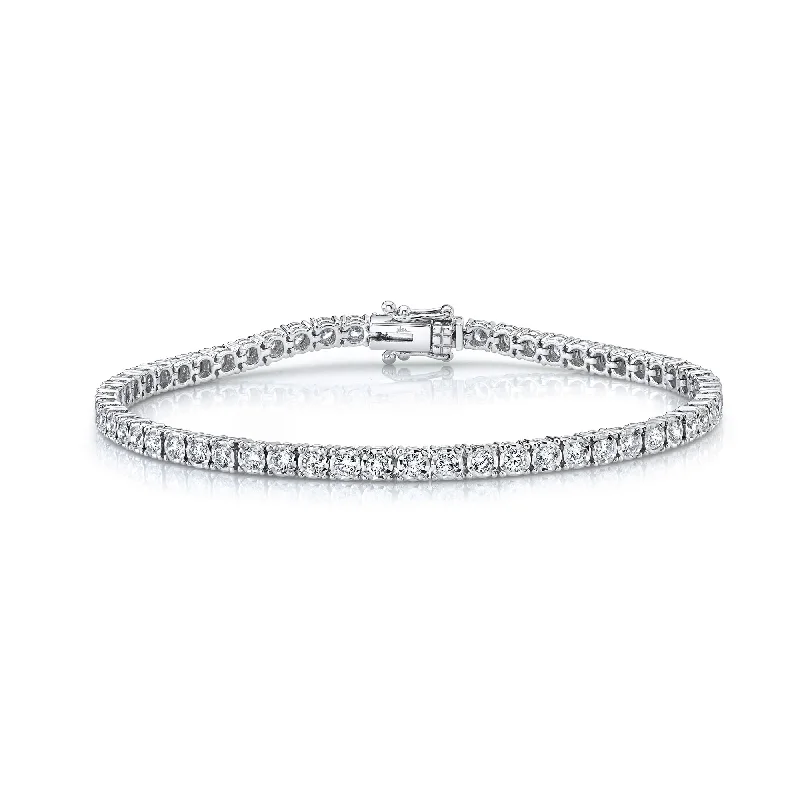 2.02CT 14K W/G DIAMOND TENNIS BRACELET