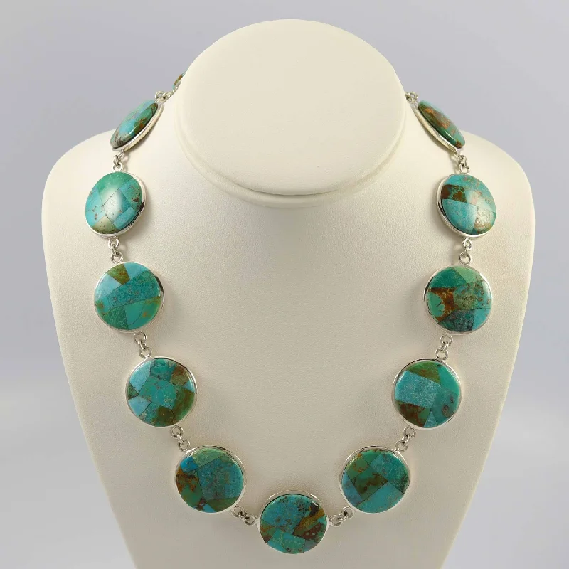 Turquoise Inlay Necklace